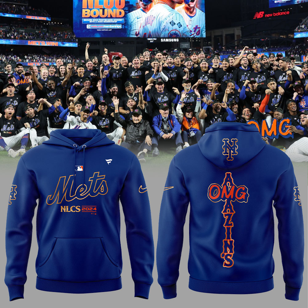 New York Mets NLCS OMG AMAZIN`S Hoodie NT10102414ID10DS11 - Famjoys New York Mets NLCS OMG AMAZIN`S Hoodie NT10102414ID10DS11 - Famjoys
