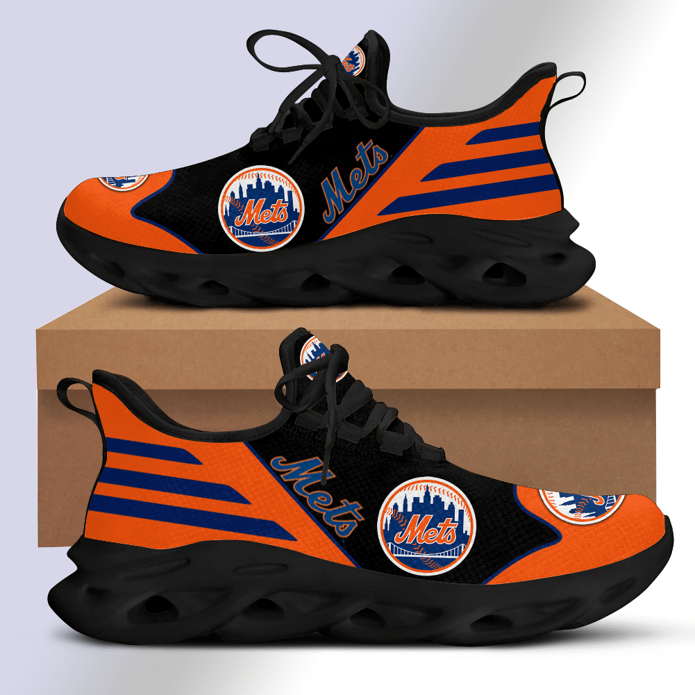 New York Mets OW Orange Shoes - v2 - Famjoys New York Mets OW Orange Shoes - v2 - Famjoys