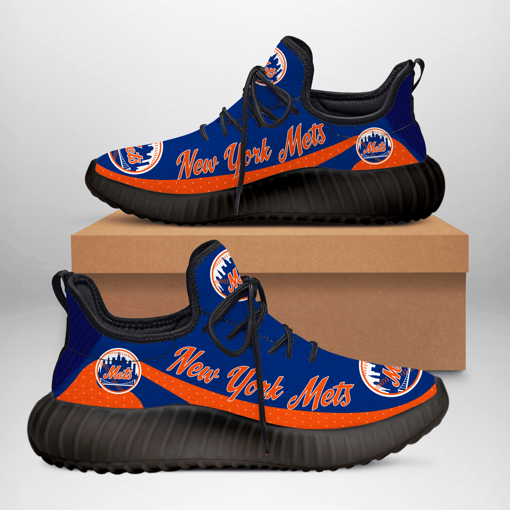 New York Mets Shoes - v6 YZ - Famjoys New York Mets Shoes - v6 YZ - Famjoys