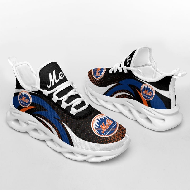 New York Mets Triangle Abstract Pattern Max Soul Shoes NEW054550 - Famjoys New York Mets Triangle Abstract Pattern Max Soul Shoes NEW054550 - Famjoys