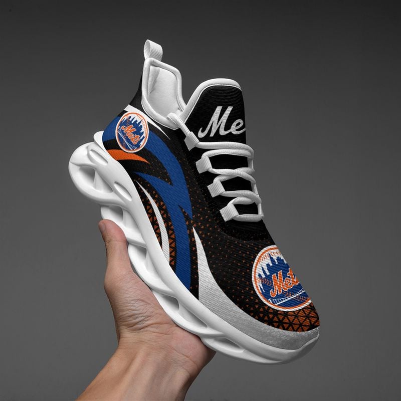 New York Mets Triangle Abstract Pattern Max Soul Shoes NEW054550 - Famjoys New York Mets Triangle Abstract Pattern Max Soul Shoes NEW054550 - Famjoys