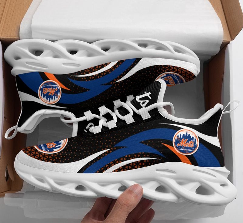 New York Mets Triangle Abstract Pattern Max Soul Shoes NEW054550 - Famjoys New York Mets Triangle Abstract Pattern Max Soul Shoes NEW054550 - Famjoys