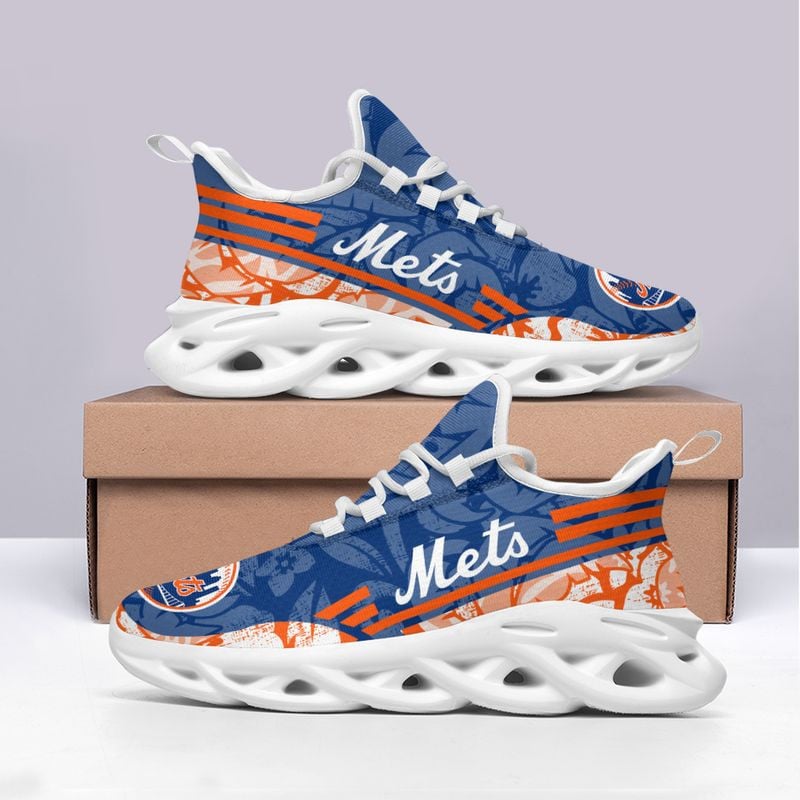 New York Mets Tropical Flowers Max Soul Shoes NLA066150 - Famjoys New York Mets Tropical Flowers Max Soul Shoes NLA066150 - Famjoys