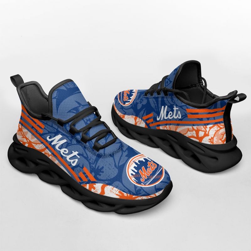 New York Mets Tropical Flowers Max Soul Shoes NLA066150 - Famjoys New York Mets Tropical Flowers Max Soul Shoes NLA066150 - Famjoys