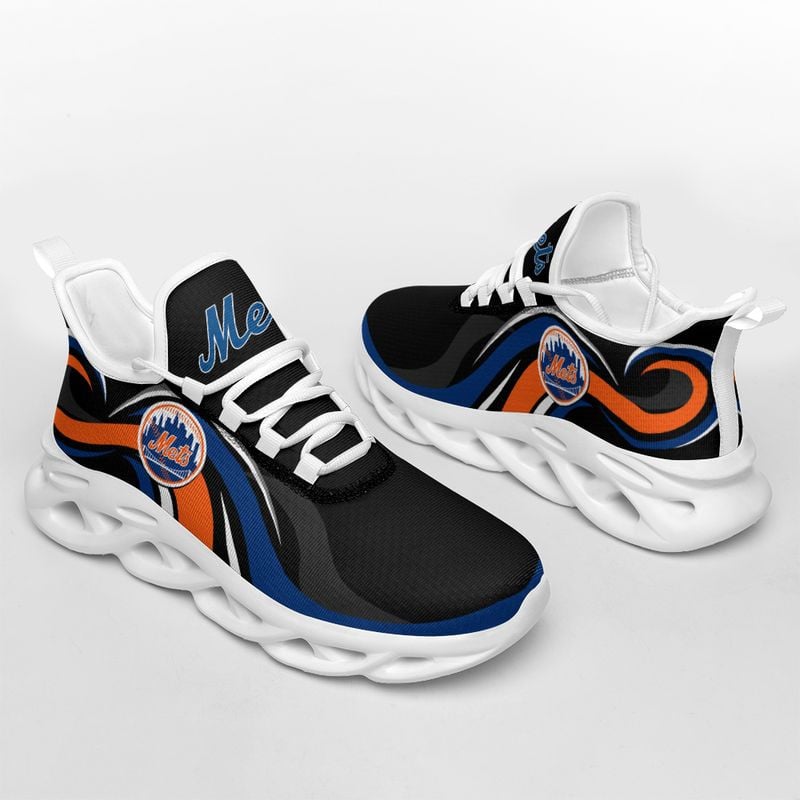 New York Mets Wavy Style Max Soul Shoes NEW054750 - Famjoys New York Mets Wavy Style Max Soul Shoes NEW054750 - Famjoys