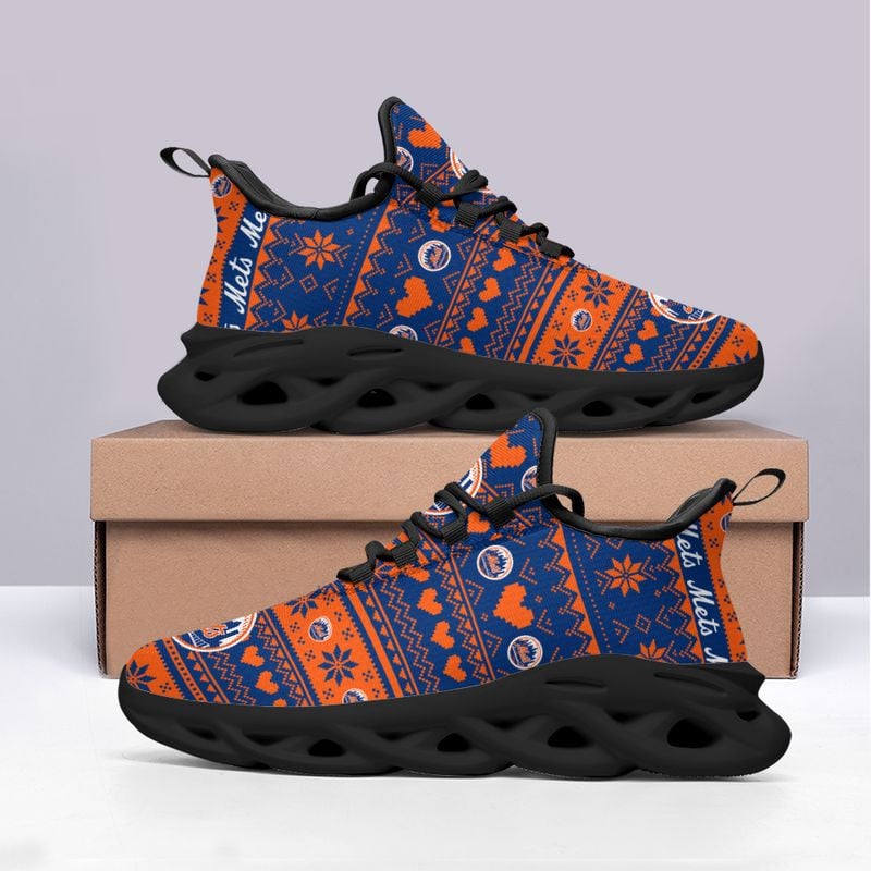 New York Mets X-max Patterns Max Soul Shoes NEW055250 - Famjoys New York Mets X-max Patterns Max Soul Shoes NEW055250 - Famjoys