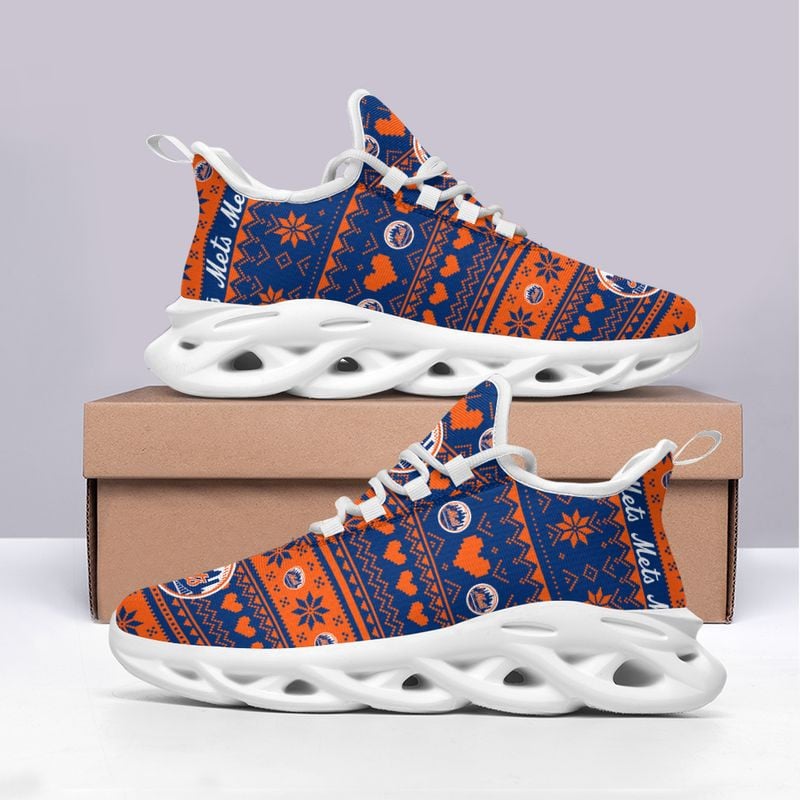 New York Mets X-max Patterns Max Soul Shoes NEW055250 - Famjoys New York Mets X-max Patterns Max Soul Shoes NEW055250 - Famjoys