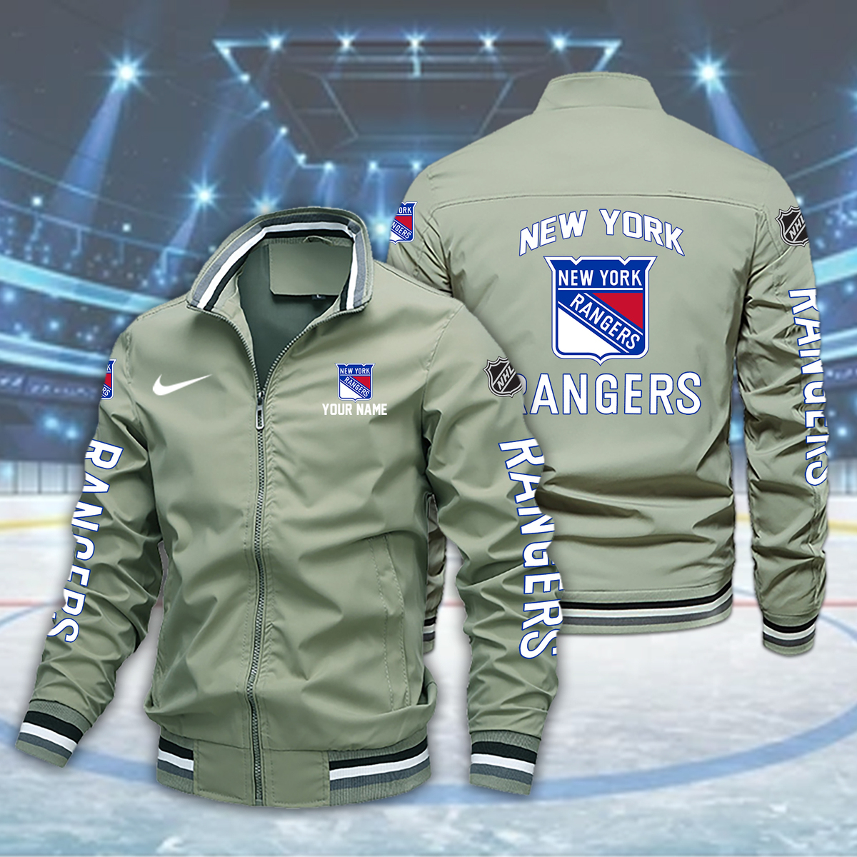 new york rangers Boomber Jacket - Famjoys new york rangers Boomber Jacket - Famjoys