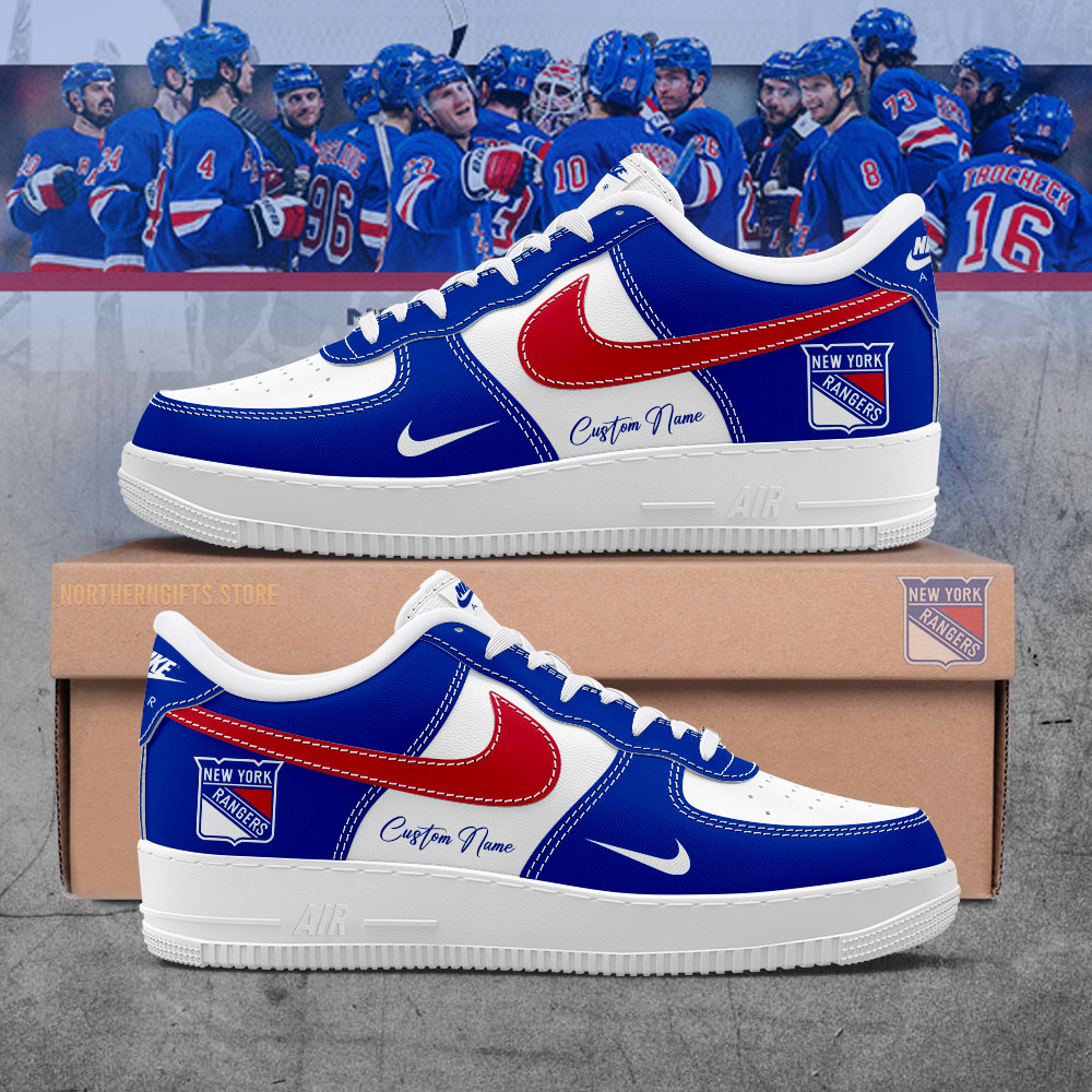 New York Rangers Custom Name For Fans Shoes -SP03052407ID10DS10 - Famjoys New York Rangers Custom Name For Fans Shoes -SP03052407ID10DS10 - Famjoys