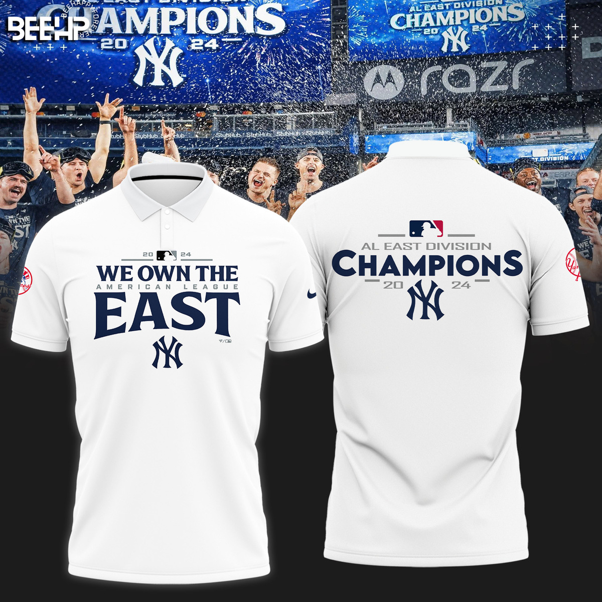 New York Yankees AL East Division Champions Shirt - Famjoys New York Yankees AL East Division Champions Shirt - Famjoys