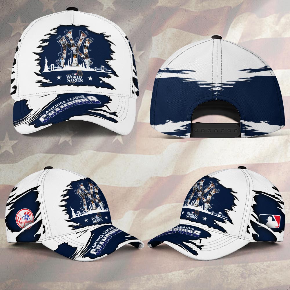 New York Yankees American League – World Series Champion Classic Cap - Famjoys New York Yankees American League – World Series Champion Classic Cap - Famjoys