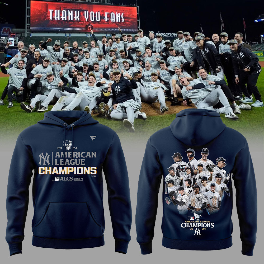New York Yankees American League Champions Hoodie Set+NT20102409ID10DS11 - Famjoys New York Yankees American League Champions Hoodie Set+NT20102409ID10DS11 - Famjoys
