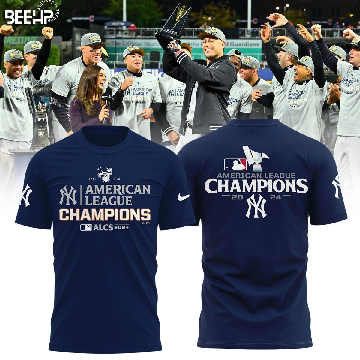 New York Yankees American League Champions Shirt - Famjoys New York Yankees American League Champions Shirt - Famjoys