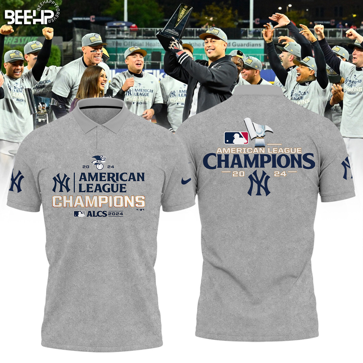 New York Yankees American League Champions Shirt - Famjoys New York Yankees American League Champions Shirt - Famjoys