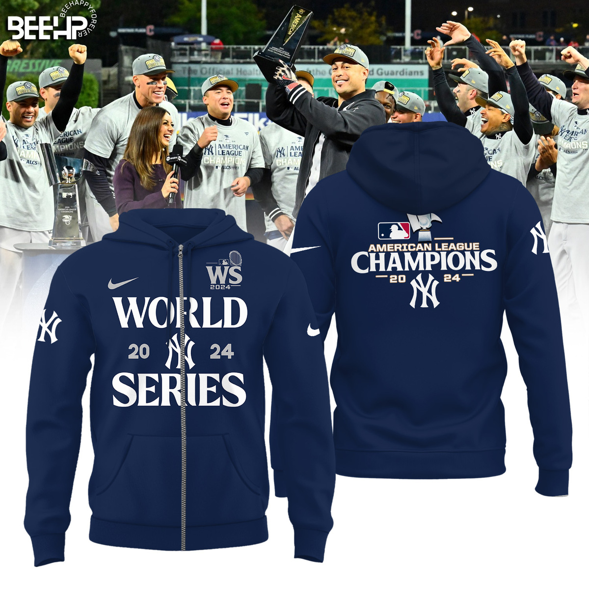New York Yankees American League Champions Shirt - Famjoys New York Yankees American League Champions Shirt - Famjoys