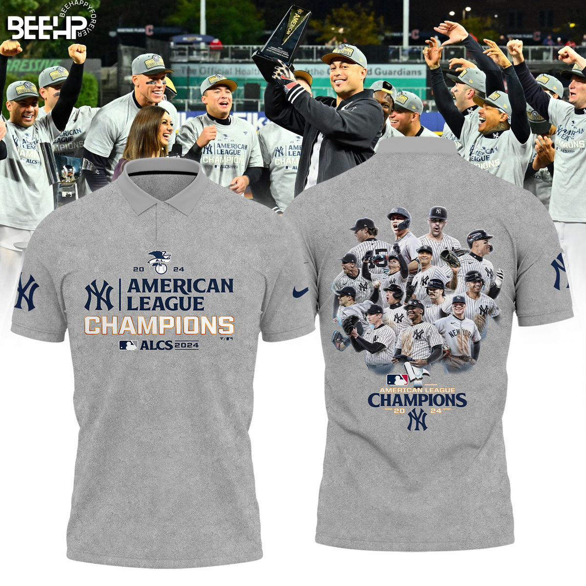 New York Yankees American League Champions Shirt - Famjoys New York Yankees American League Champions Shirt - Famjoys