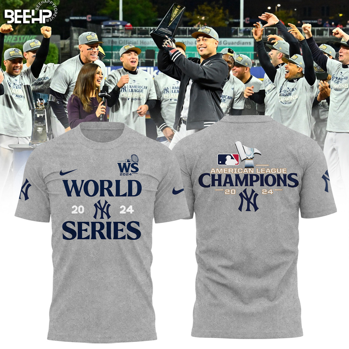New York Yankees American League Champions Shirt - Famjoys New York Yankees American League Champions Shirt - Famjoys