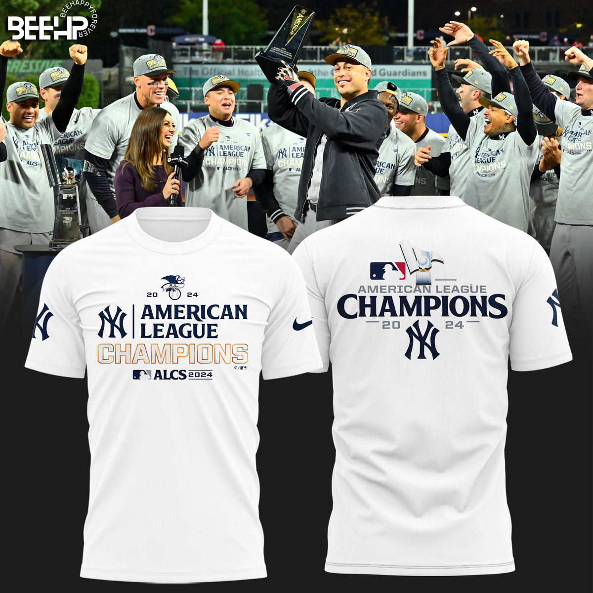 New York Yankees American League Champions Shirt - Famjoys New York Yankees American League Champions Shirt - Famjoys