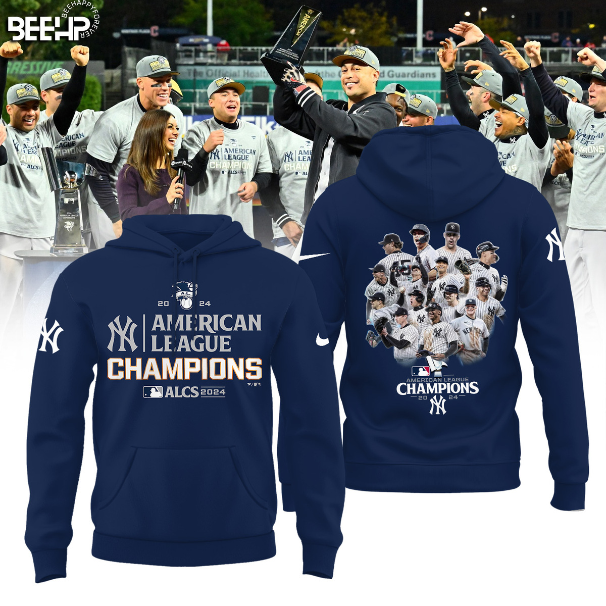 New York Yankees American League Champions Shirt - Famjoys New York Yankees American League Champions Shirt - Famjoys