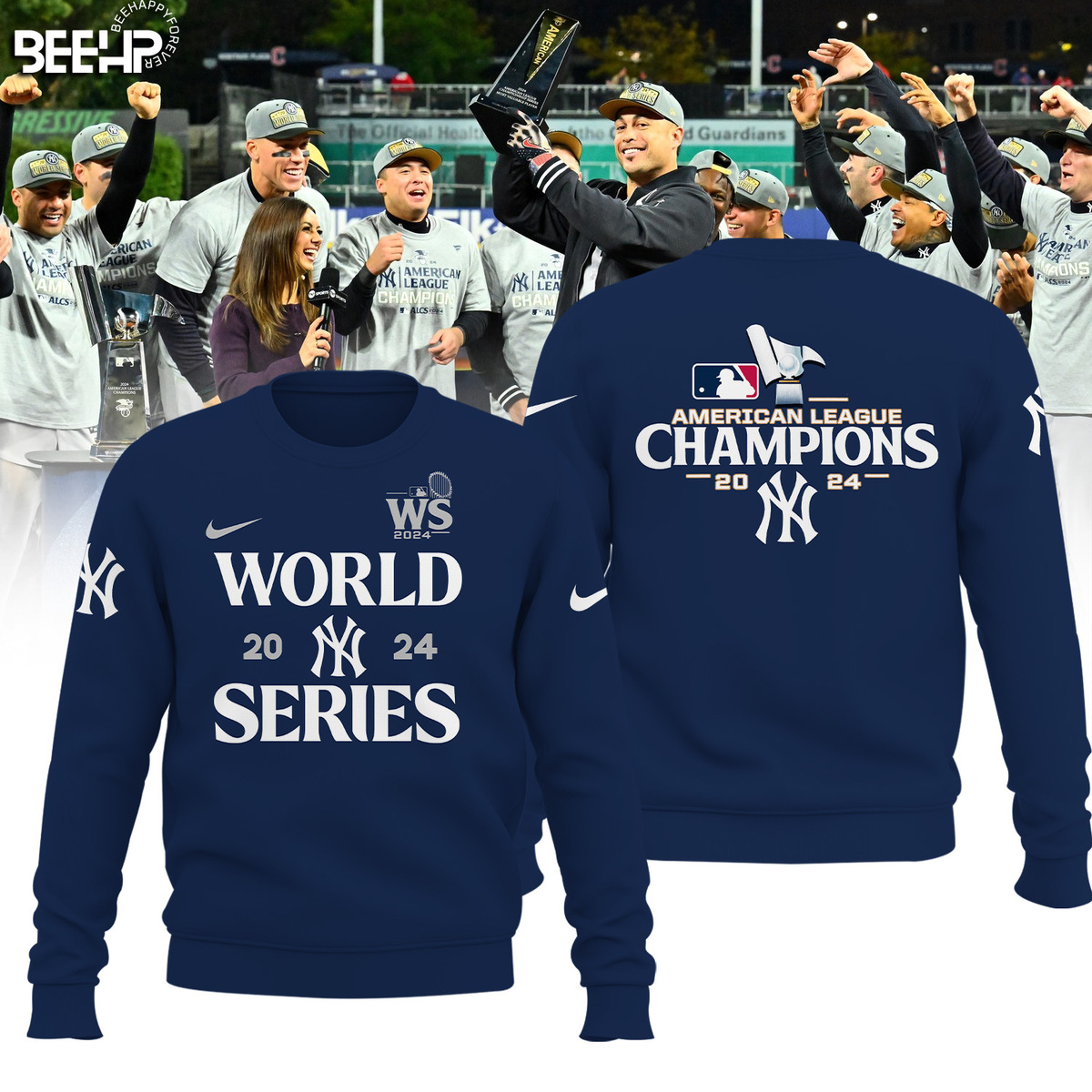 New York Yankees American League Champions Shirt - Famjoys New York Yankees American League Champions Shirt - Famjoys