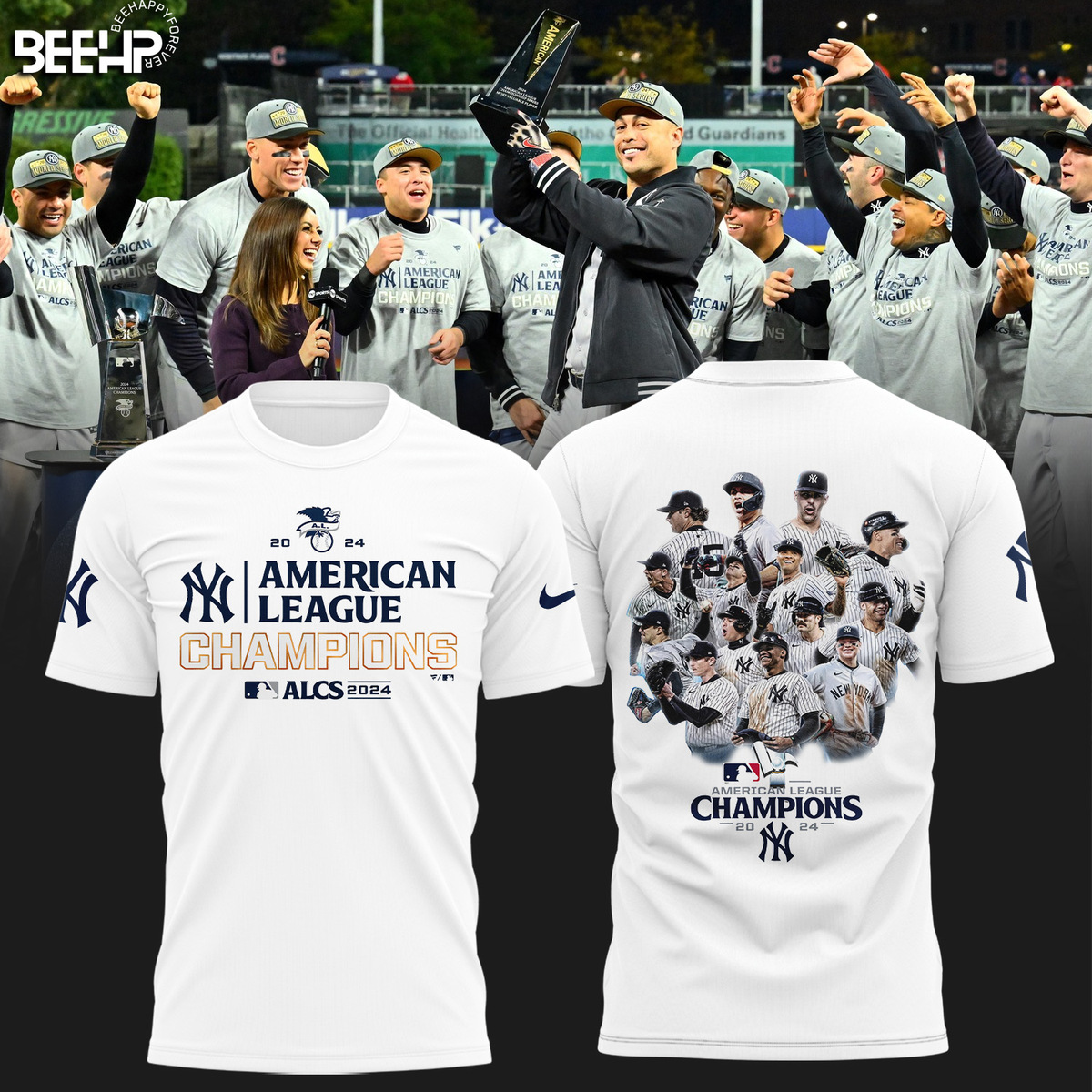 New York Yankees American League Champions Shirt - Famjoys New York Yankees American League Champions Shirt - Famjoys