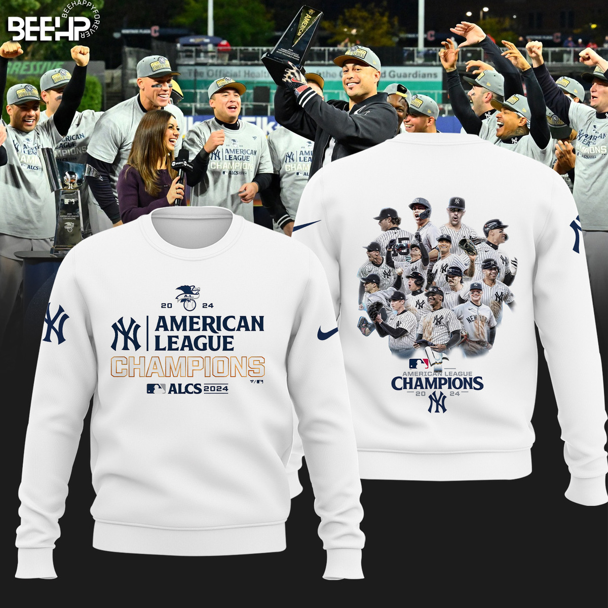 New York Yankees American League Champions Shirt - Famjoys New York Yankees American League Champions Shirt - Famjoys