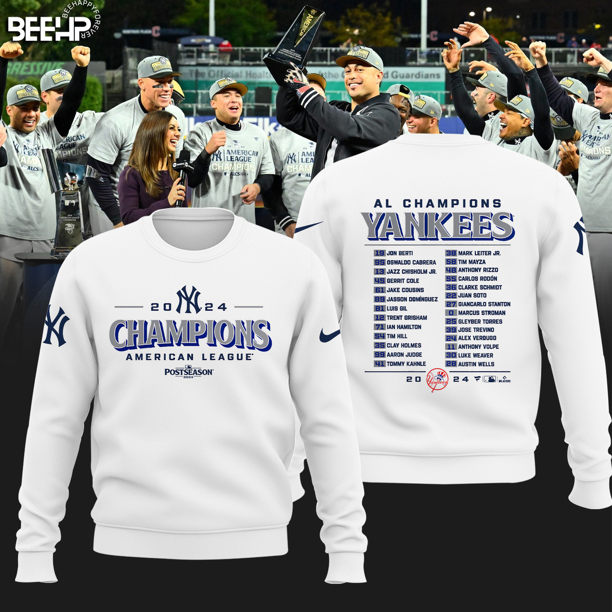 New York Yankees American League Champions Shirt - Famjoys New York Yankees American League Champions Shirt - Famjoys