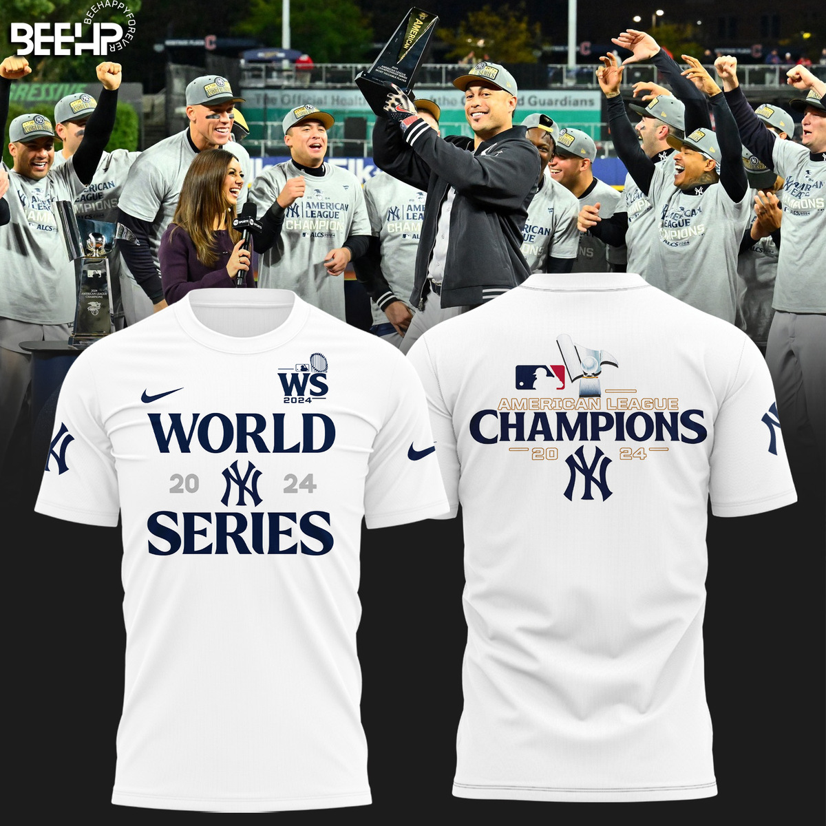 New York Yankees American League Champions Shirt - Famjoys New York Yankees American League Champions Shirt - Famjoys
