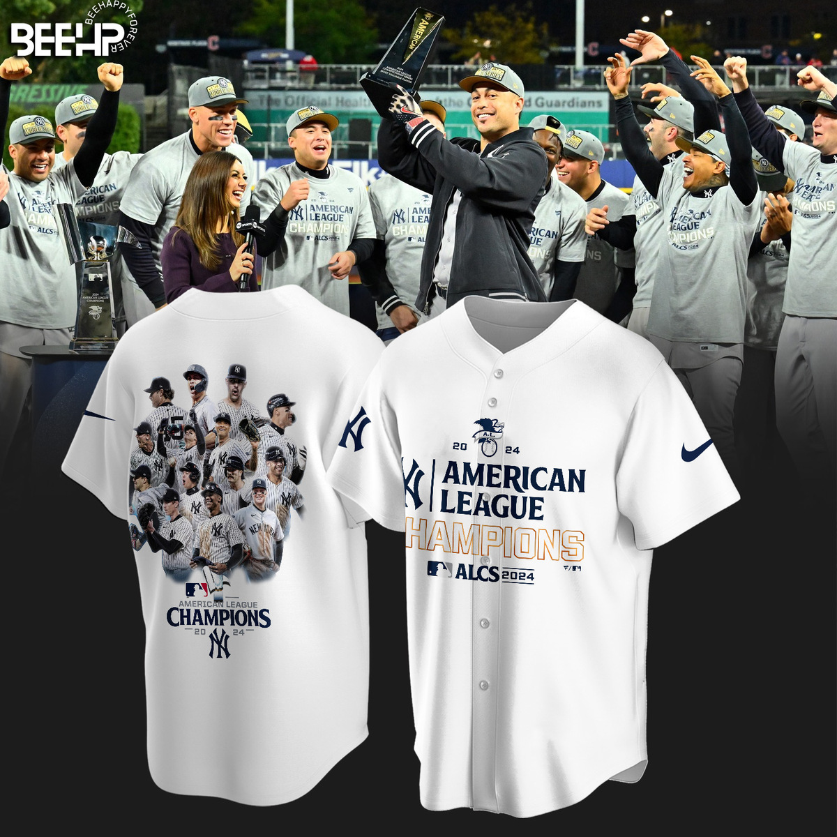 New York Yankees American League Champions Shirt - Famjoys New York Yankees American League Champions Shirt - Famjoys
