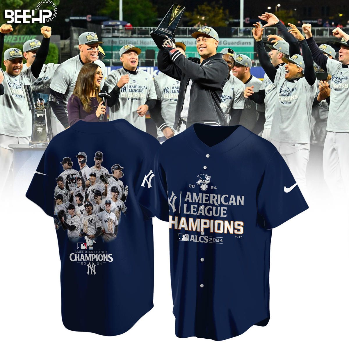 New York Yankees American League Champions Shirt - Famjoys New York Yankees American League Champions Shirt - Famjoys