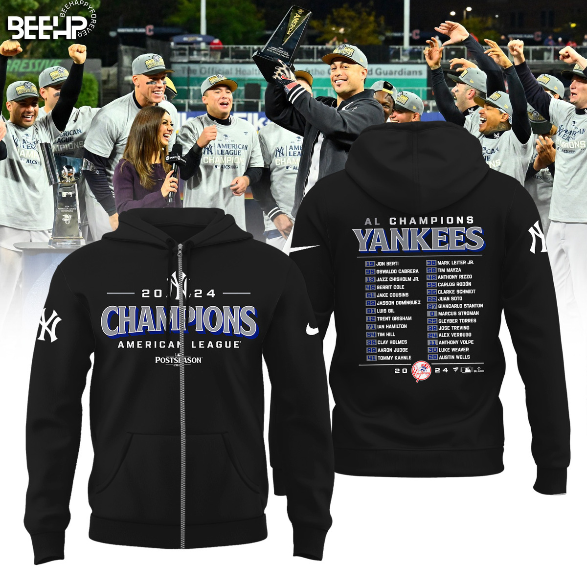 New York Yankees American League Champions Shirt - Famjoys New York Yankees American League Champions Shirt - Famjoys