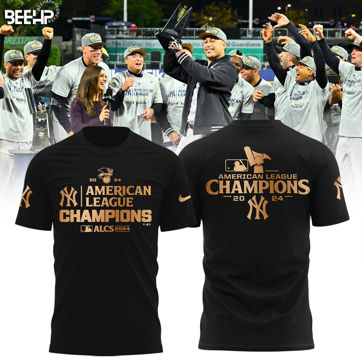 New York Yankees American League Champions Shirt - Famjoys New York Yankees American League Champions Shirt - Famjoys