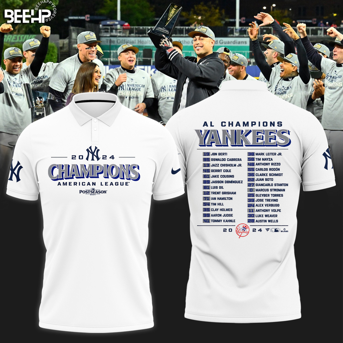 New York Yankees American League Champions Shirt - Famjoys New York Yankees American League Champions Shirt - Famjoys