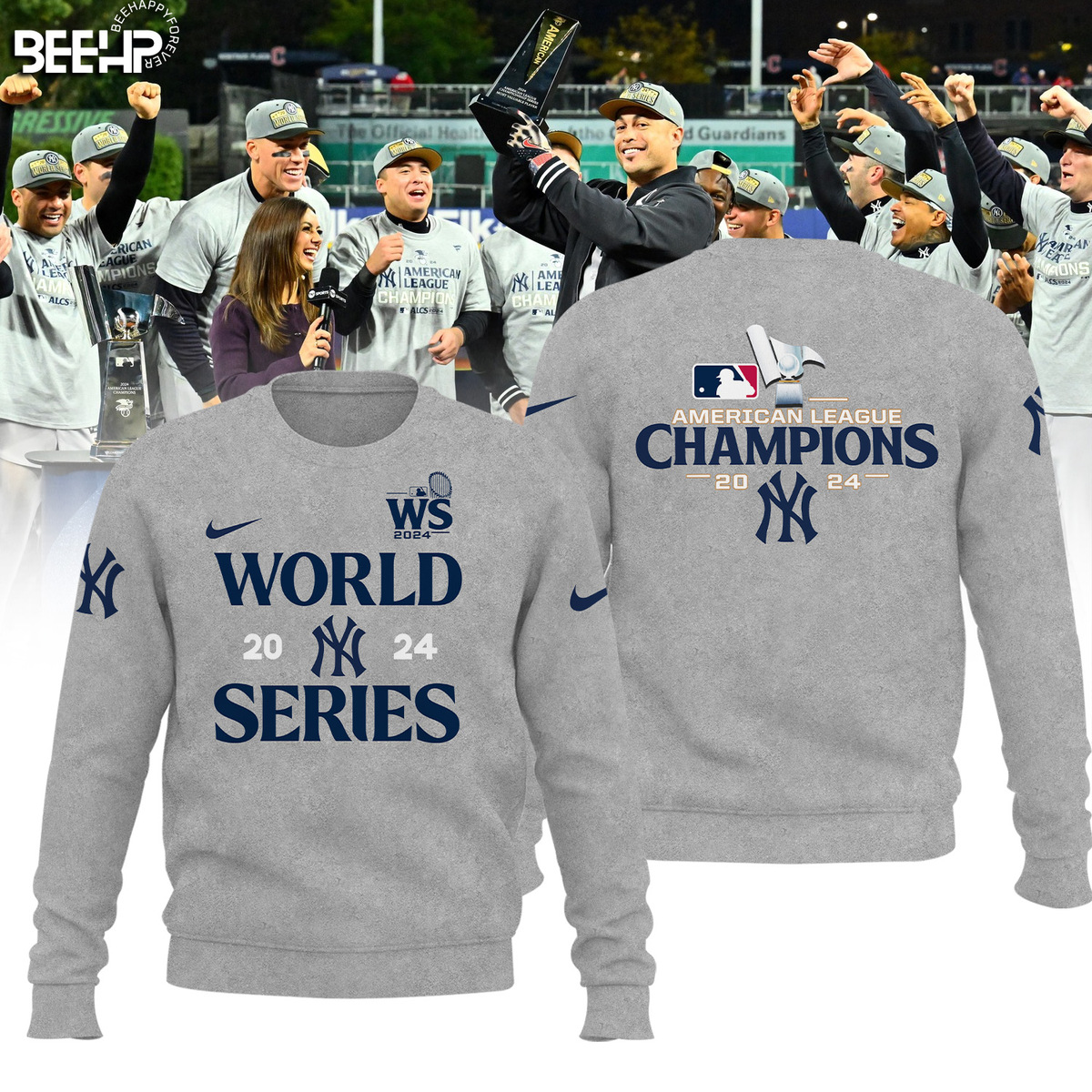 New York Yankees American League Champions Shirt - Famjoys New York Yankees American League Champions Shirt - Famjoys