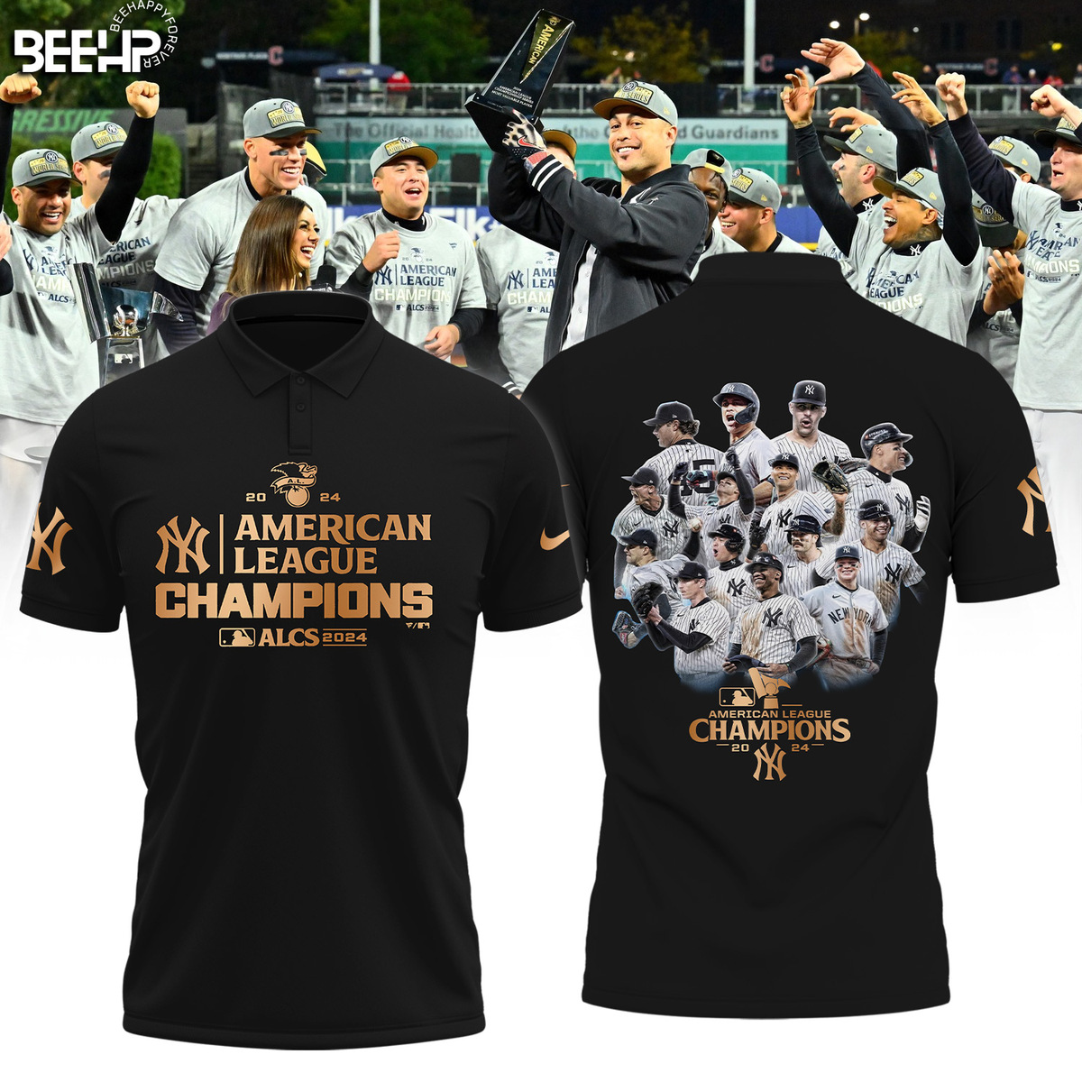 New York Yankees American League Champions Shirt - Famjoys New York Yankees American League Champions Shirt - Famjoys