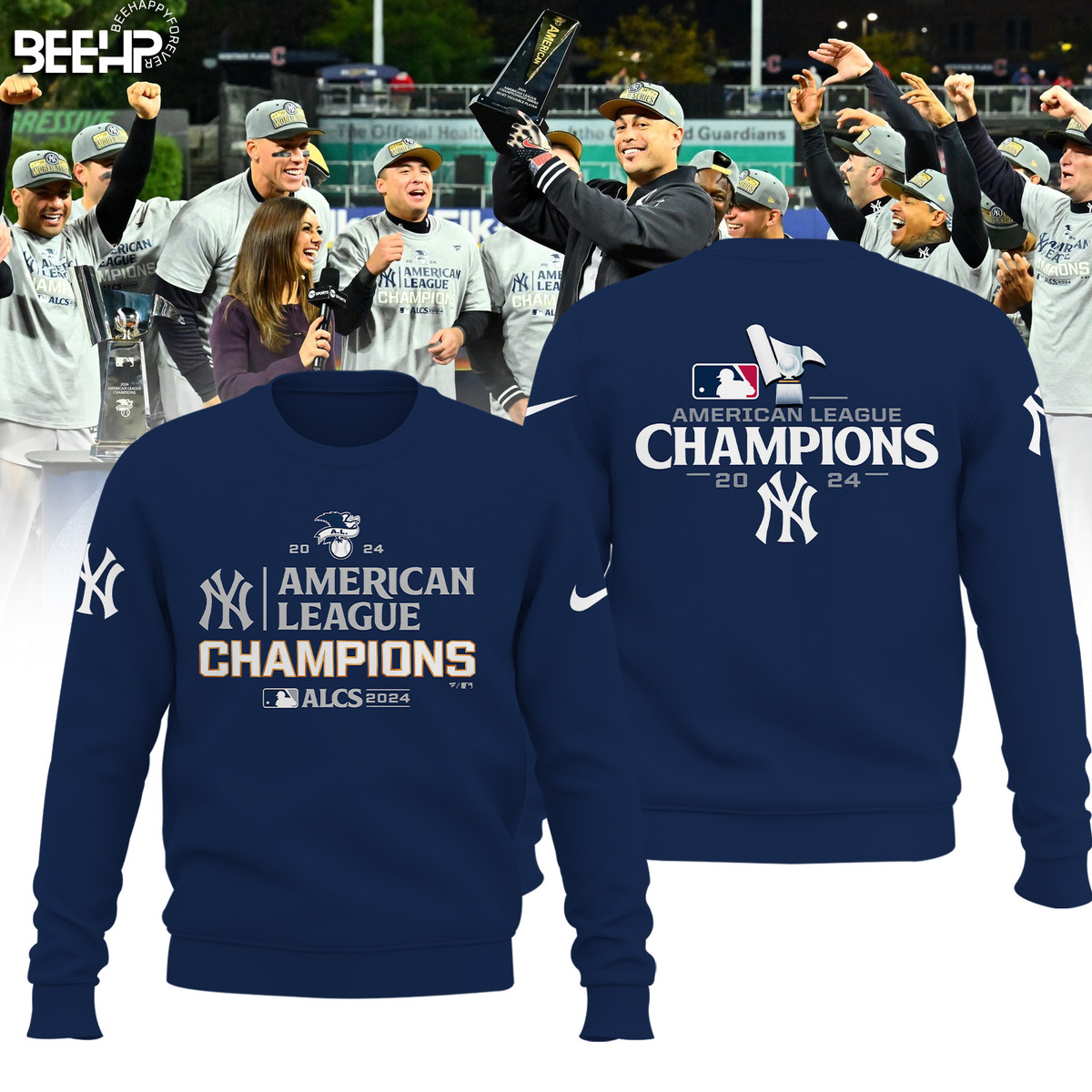 New York Yankees American League Champions Shirt - Famjoys New York Yankees American League Champions Shirt - Famjoys