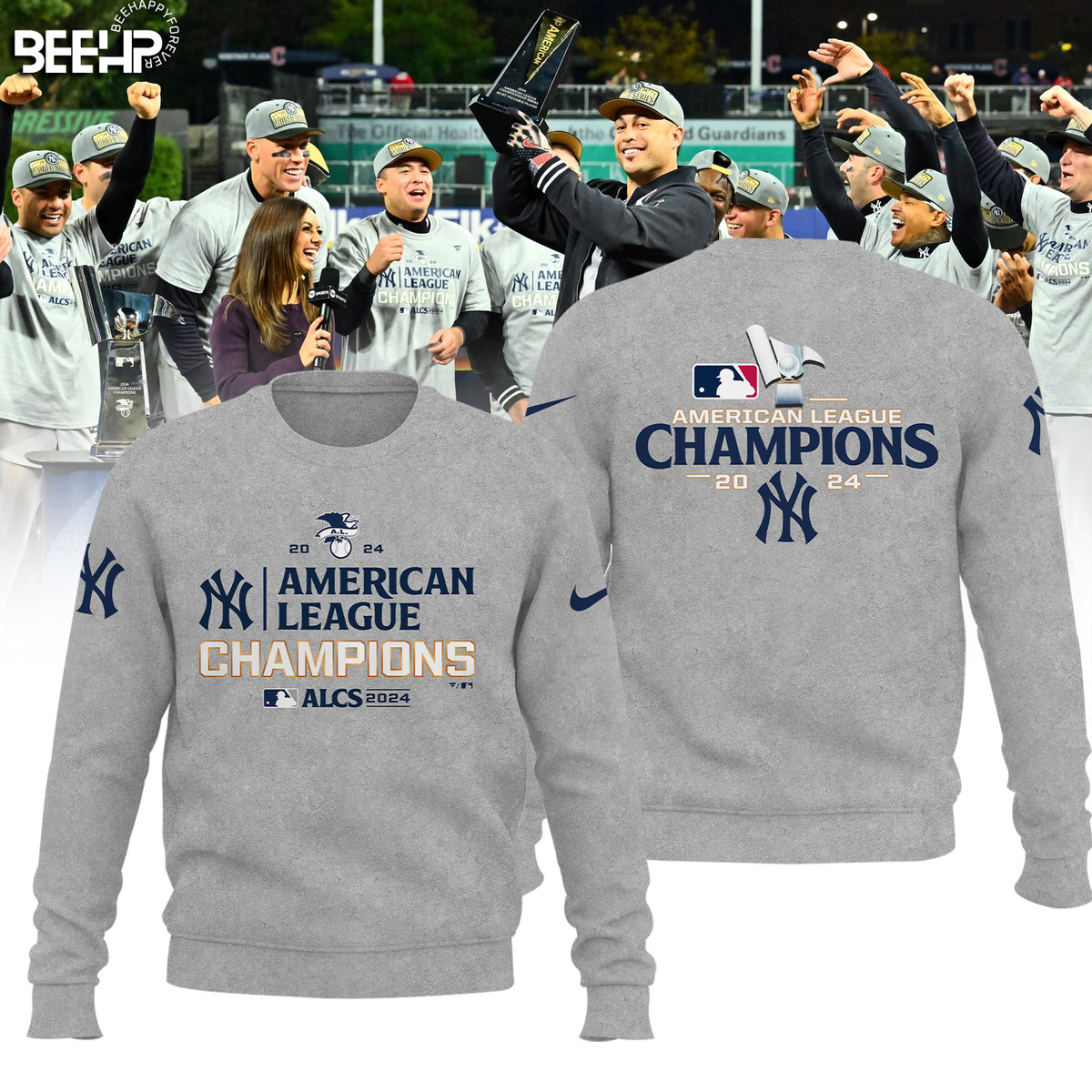 New York Yankees American League Champions Shirt - Famjoys New York Yankees American League Champions Shirt - Famjoys