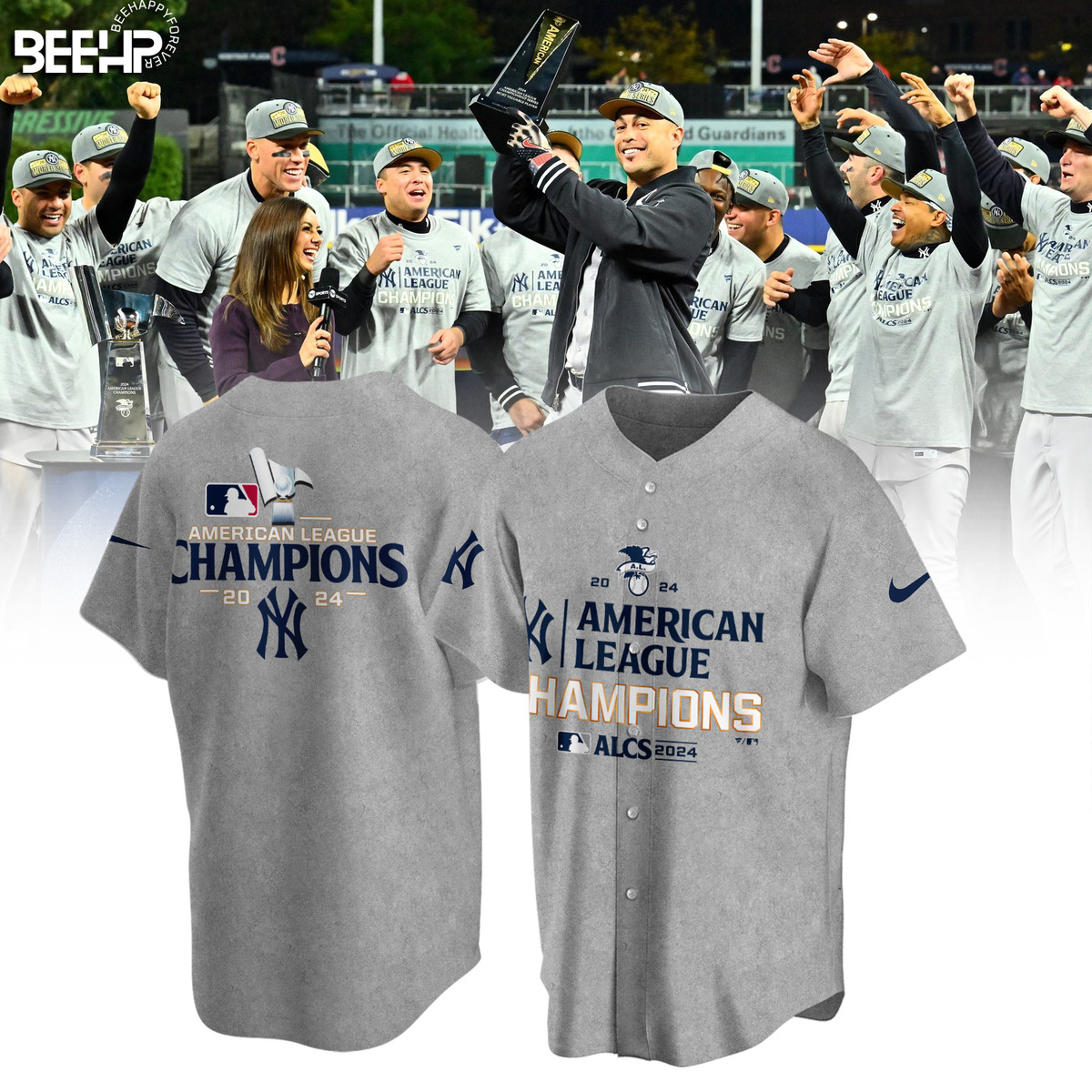 New York Yankees American League Champions Shirt - Famjoys New York Yankees American League Champions Shirt - Famjoys