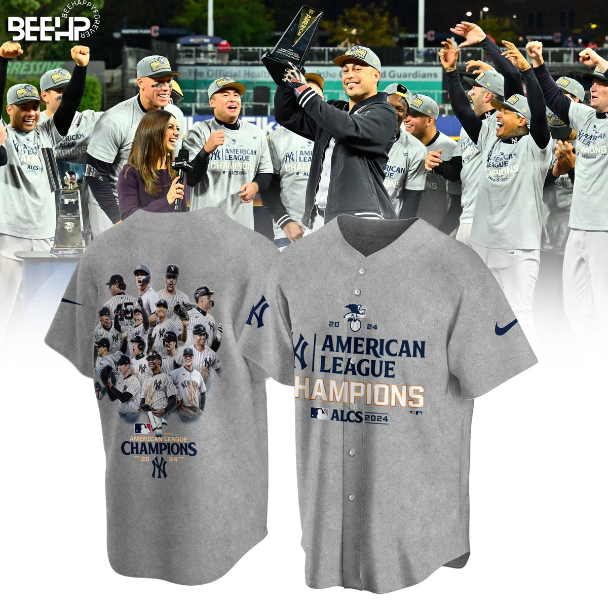New York Yankees American League Champions Shirt - Famjoys New York Yankees American League Champions Shirt - Famjoys