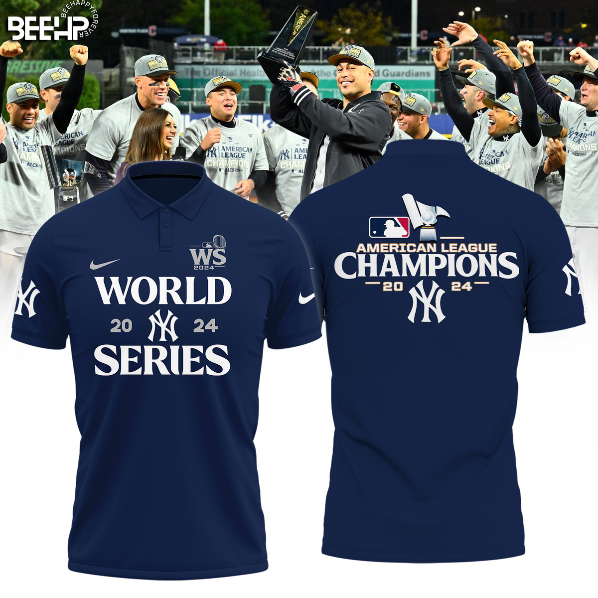 New York Yankees American League Champions Shirt - Famjoys New York Yankees American League Champions Shirt - Famjoys