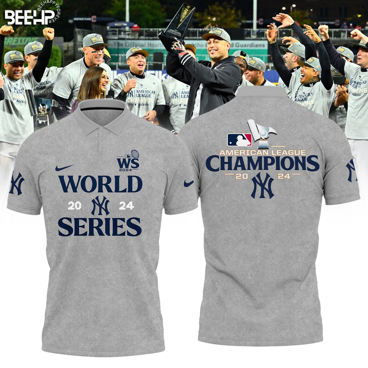 New York Yankees American League Champions Shirt - Famjoys New York Yankees American League Champions Shirt - Famjoys