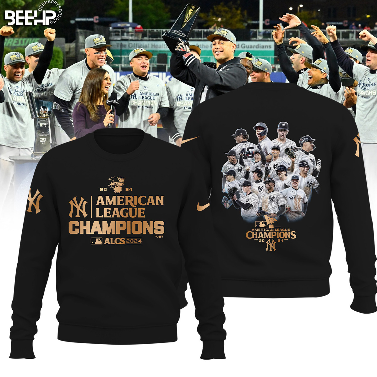 New York Yankees American League Champions Shirt - Famjoys New York Yankees American League Champions Shirt - Famjoys