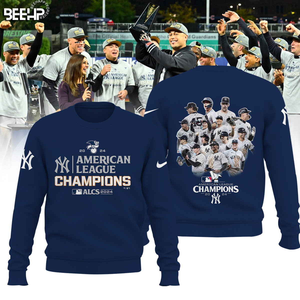 New York Yankees American League Champions Shirt - Famjoys New York Yankees American League Champions Shirt - Famjoys