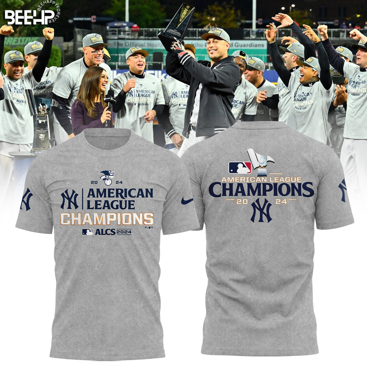New York Yankees American League Champions Shirt - Famjoys New York Yankees American League Champions Shirt - Famjoys