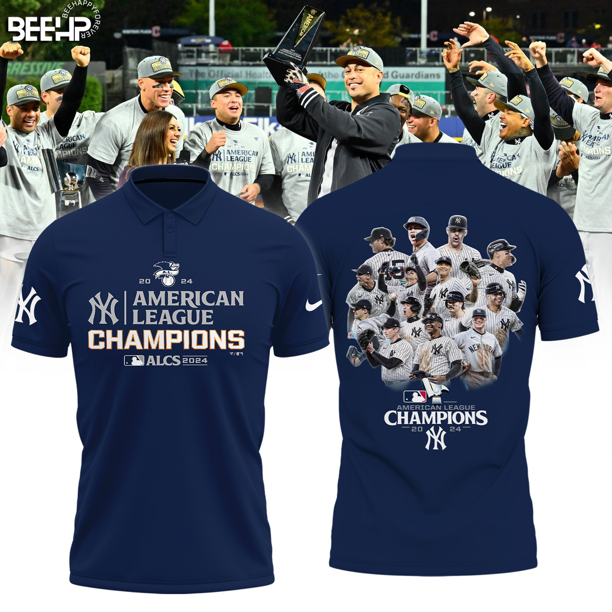 New York Yankees American League Champions Shirt - Famjoys New York Yankees American League Champions Shirt - Famjoys