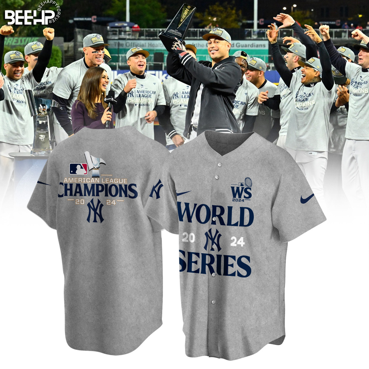 New York Yankees American League Champions Shirt - Famjoys New York Yankees American League Champions Shirt - Famjoys