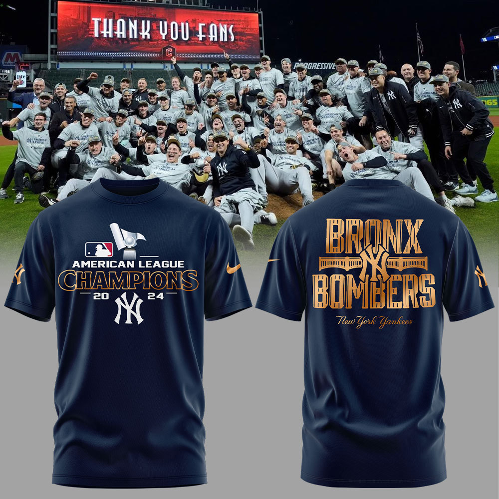 New York Yankees American League Champions Tshirt Set+NT20102416ID10DS11 - Famjoys New York Yankees American League Champions Tshirt Set+NT20102416ID10DS11 - Famjoys