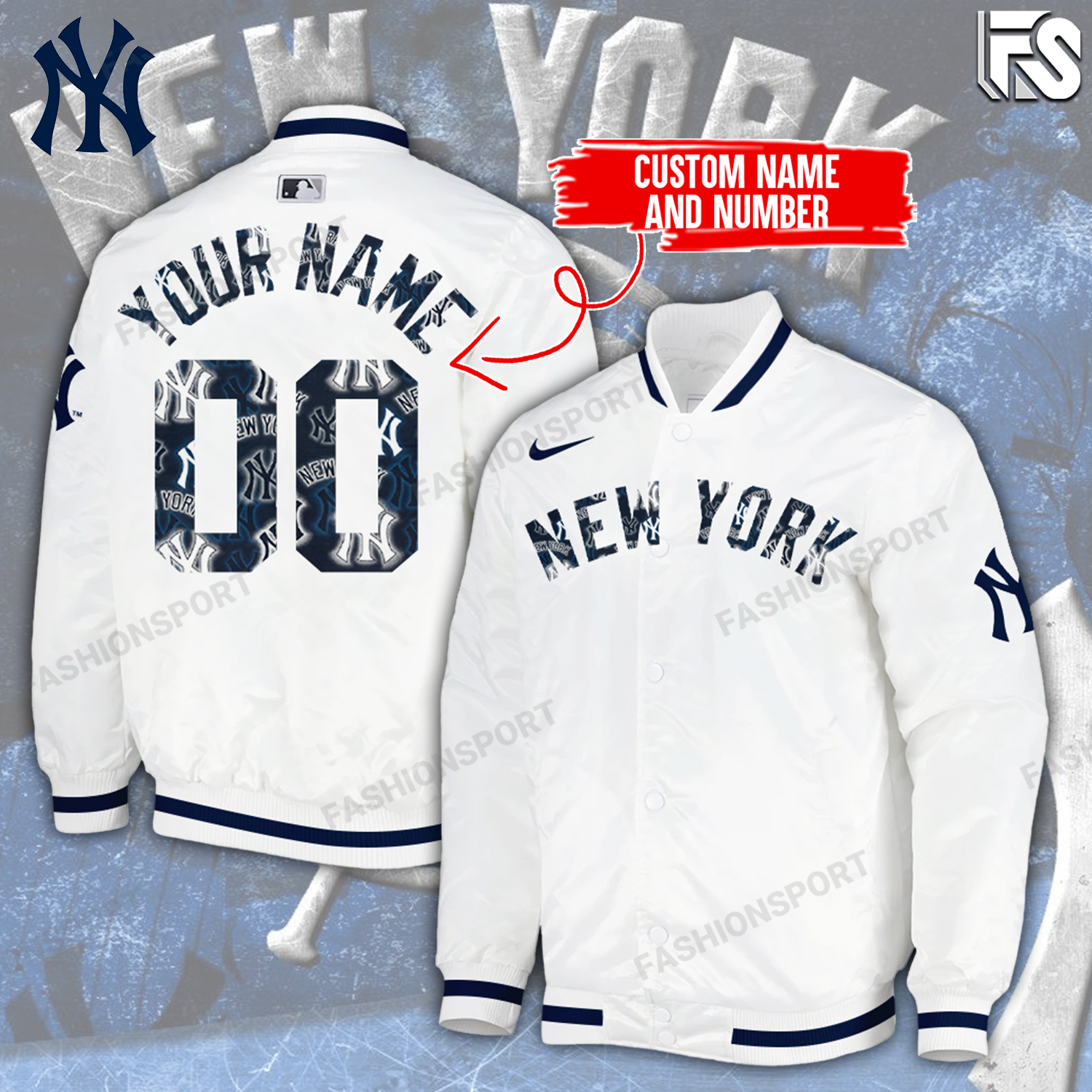New York Yankees Baseball jersey - Famjoys New York Yankees Baseball jersey - Famjoys