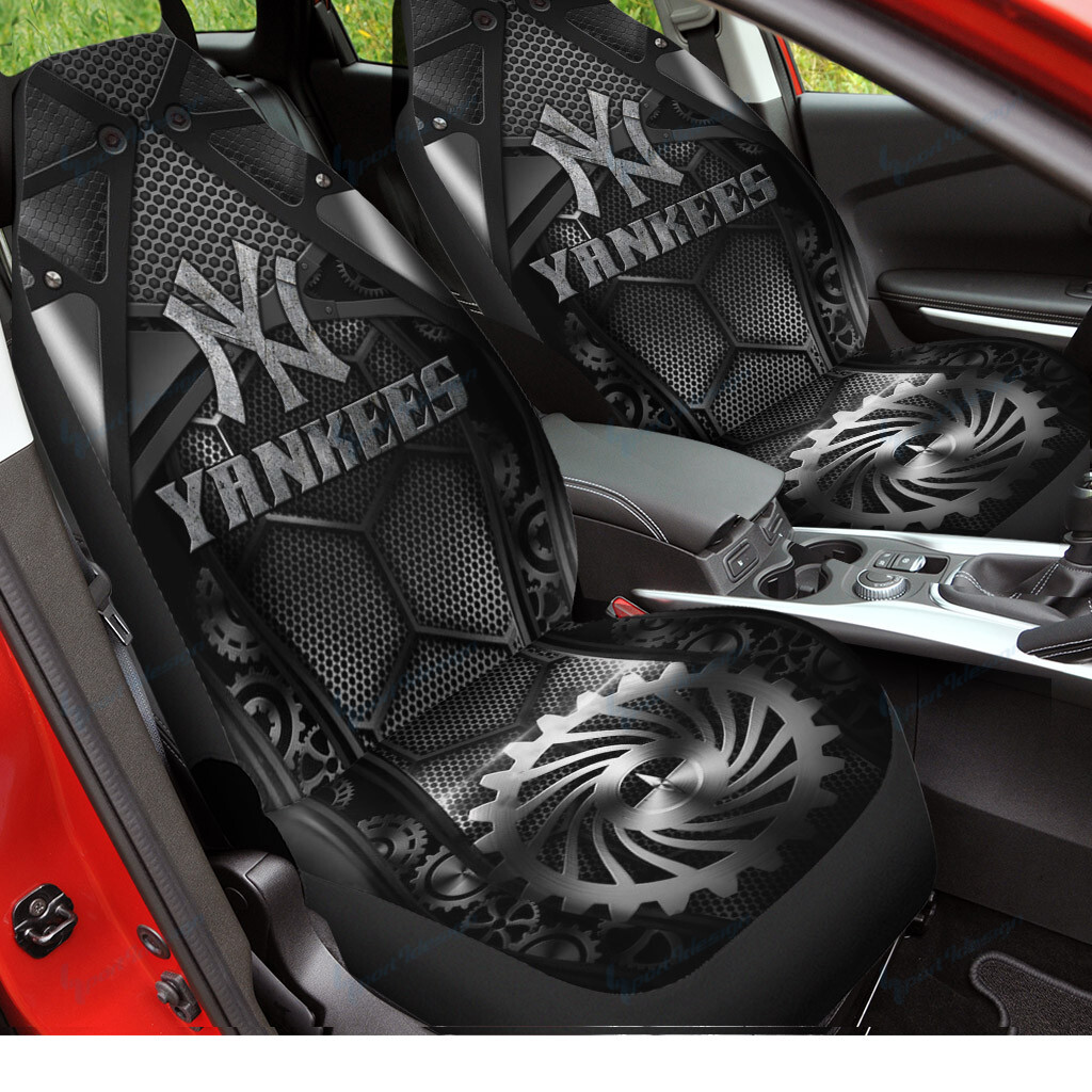 New York Yankees Car Seat Covers BG203 - Famjoys New York Yankees Car Seat Covers BG203 - Famjoys