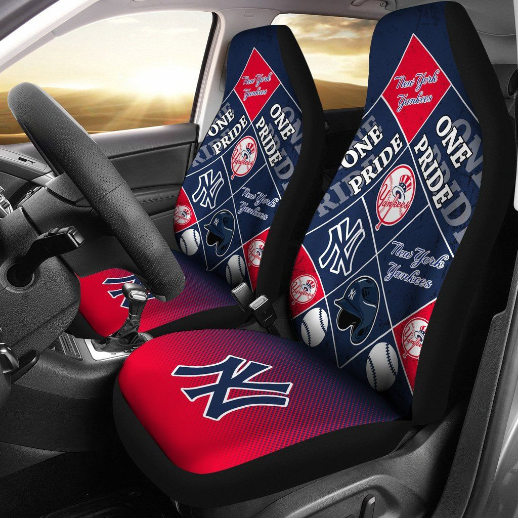 New York Yankees Car Seat Covers - Famjoys New York Yankees Car Seat Covers - Famjoys
